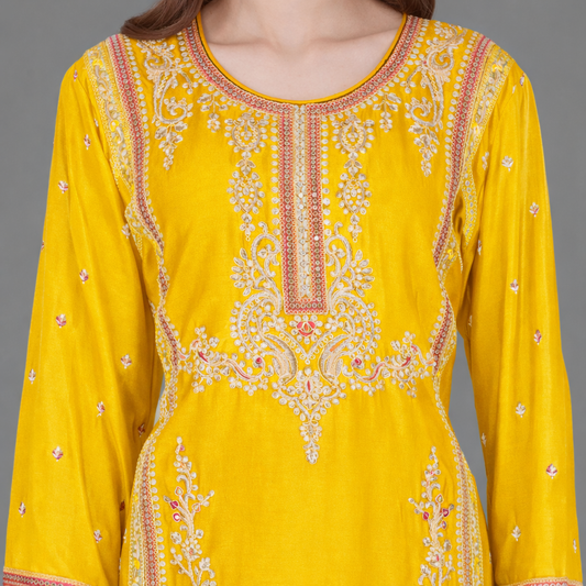 Vibrant Mustard Yellow