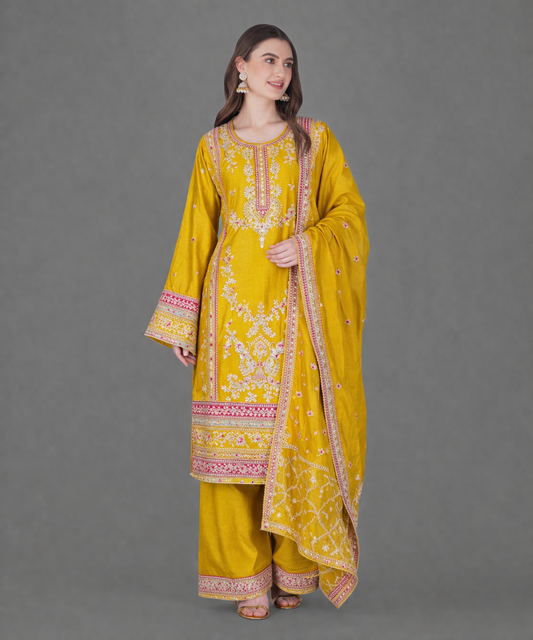 Vibrant Mustard Yellow