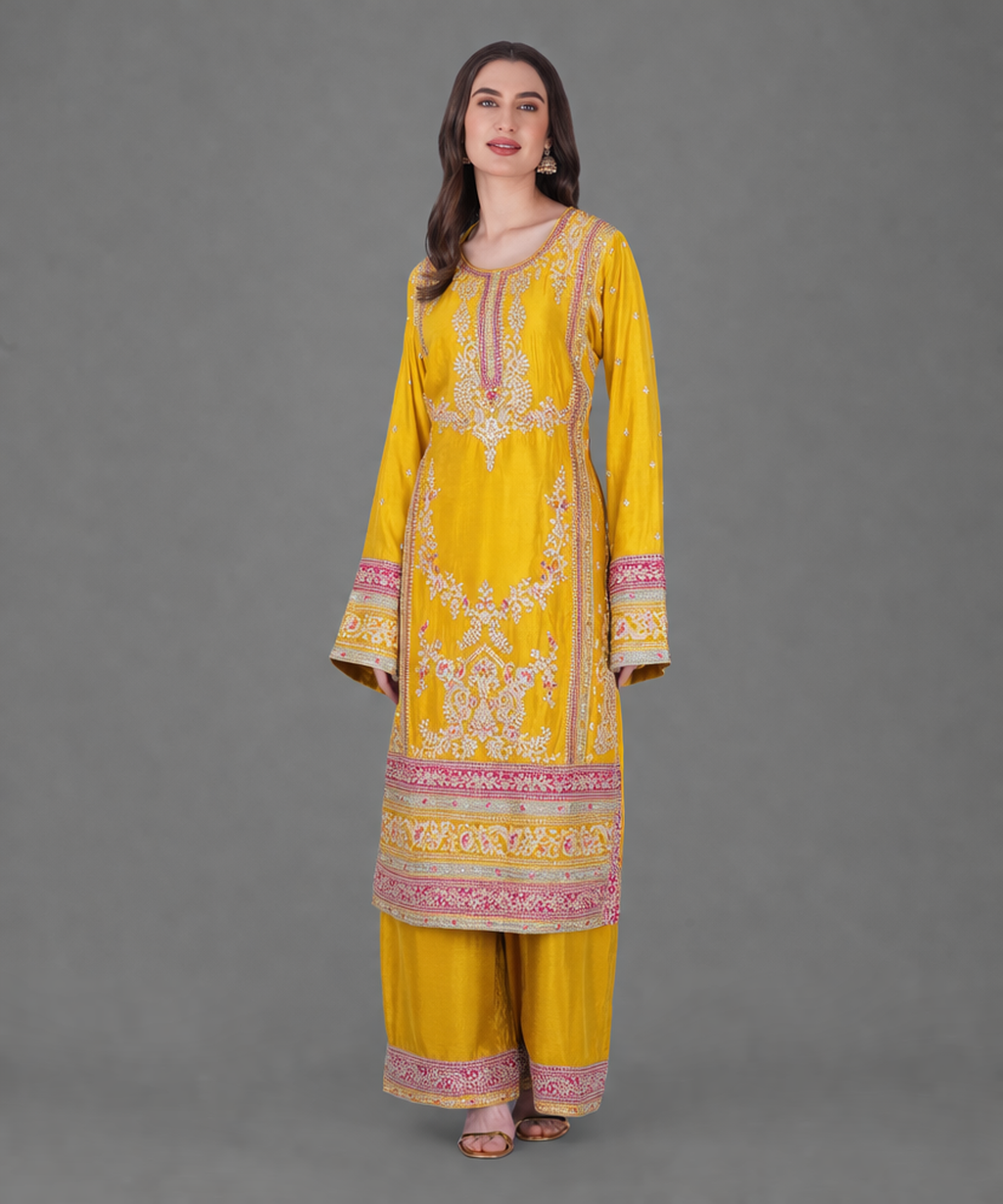 Vibrant Mustard Yellow